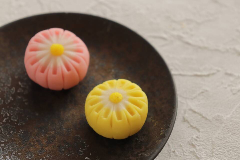 Making Japanese Sweets　和菓子作り